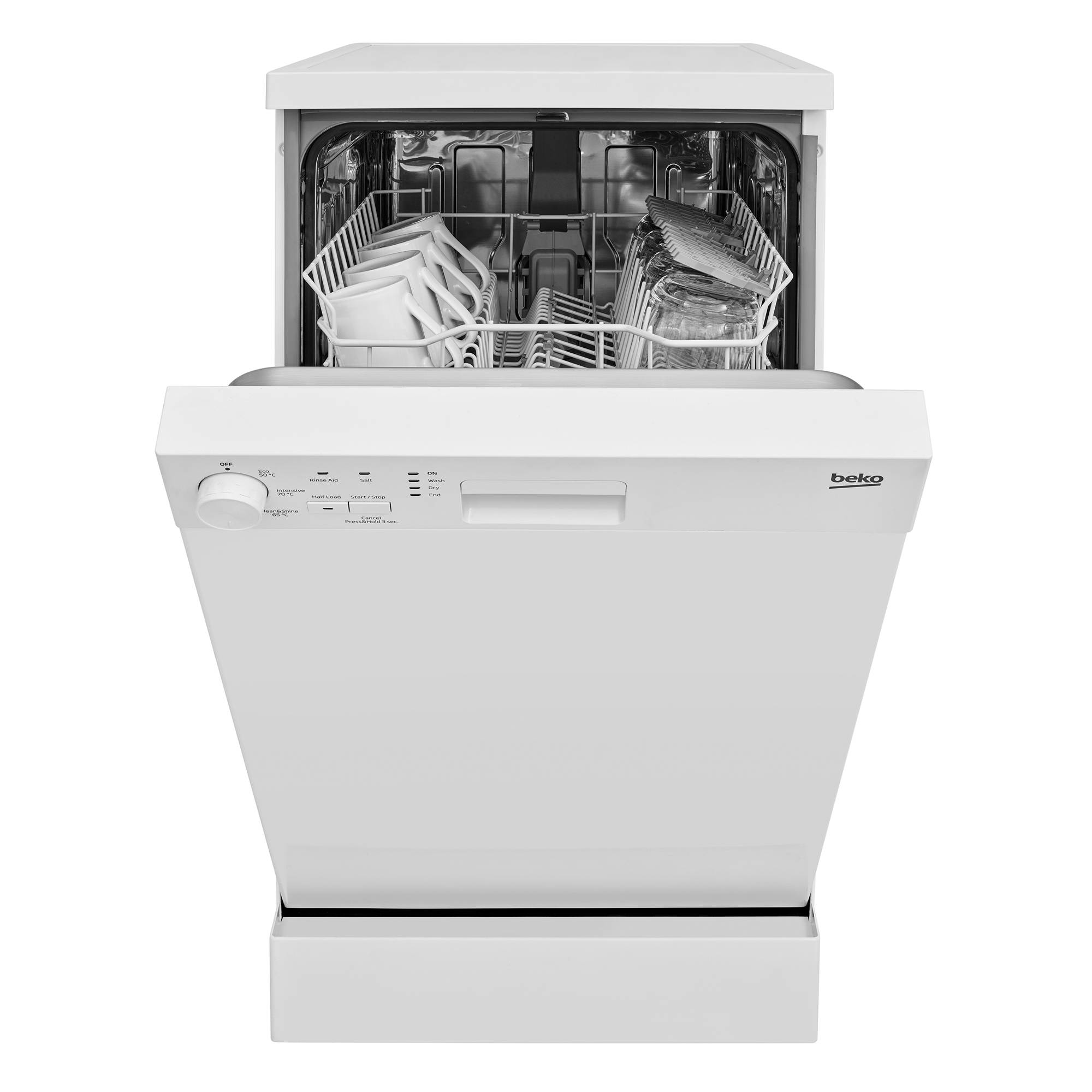 beko 10 place slimline dishwasher