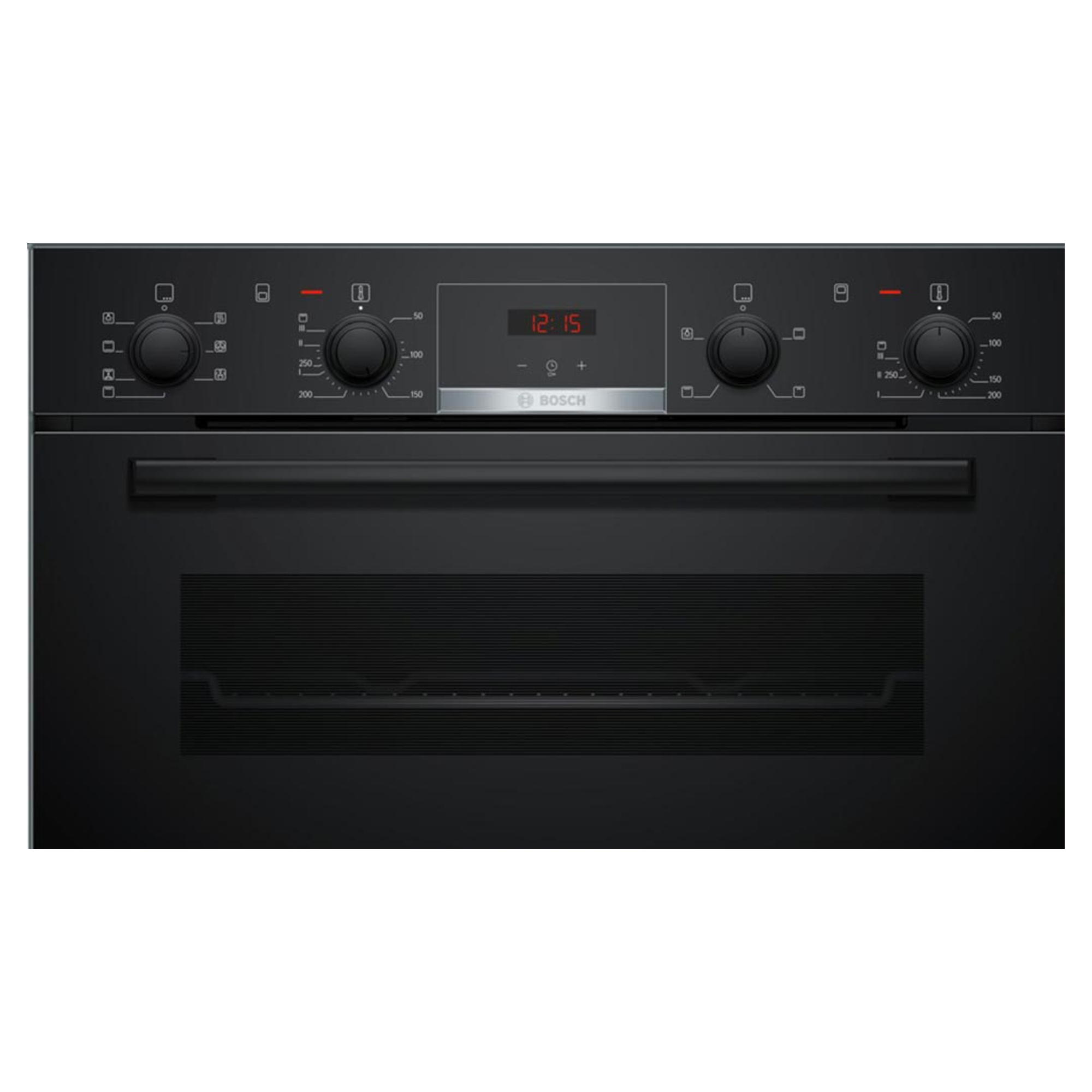 Bosch MBS533BB0B BuiltIn Electric Double Oven with Grill in Black