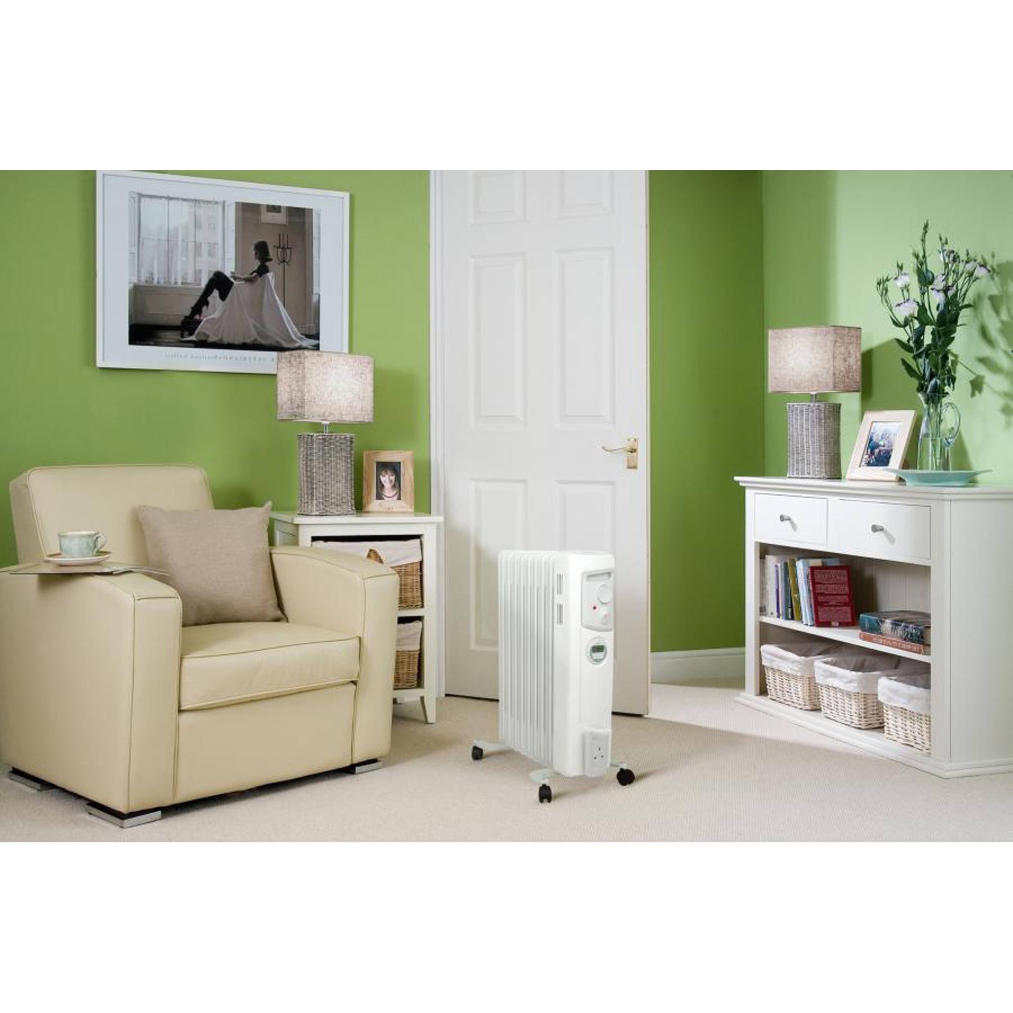 Dimplex OFC2000TI 2 Kilowatt Electric Oil Filled Column Radiator with