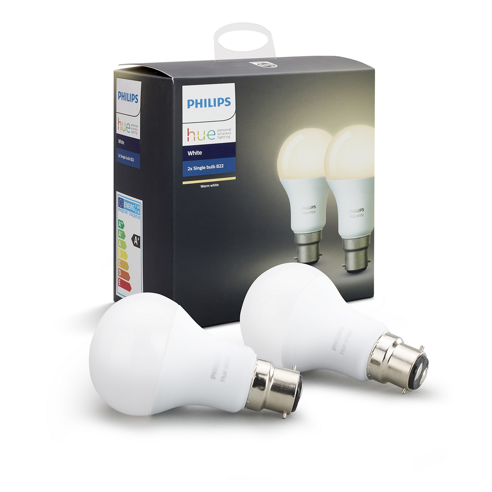 Philips Hue White B22 Bulbs Twin Pack 8718696733967 | EBay