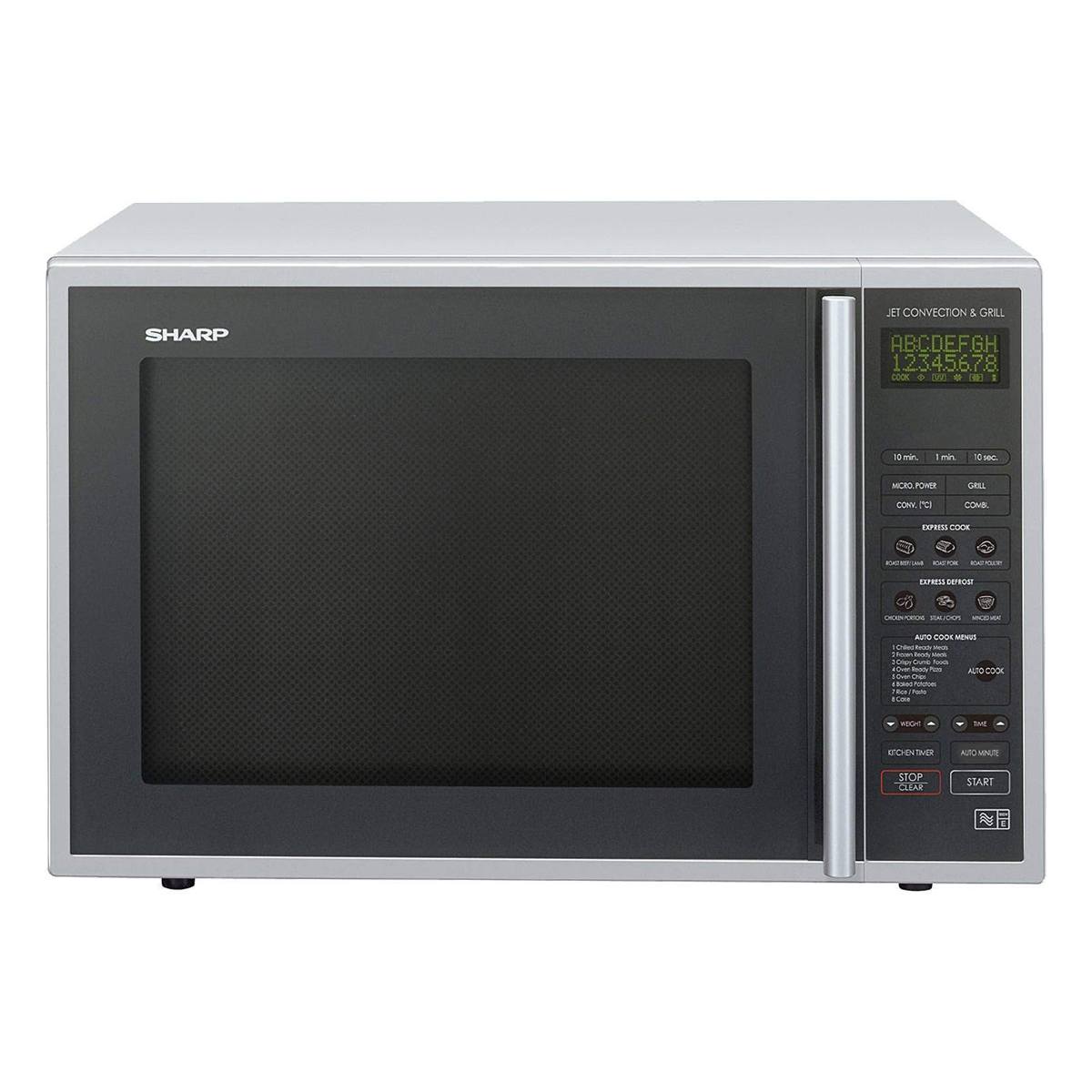 SHARP R959SLMAA 900w 40Litre Convection Grill Microwave In Silver Black 