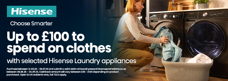 Claim up to £100 cashback