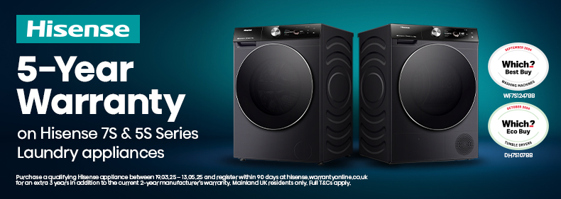 Claim a 5 Year Warranty on this product