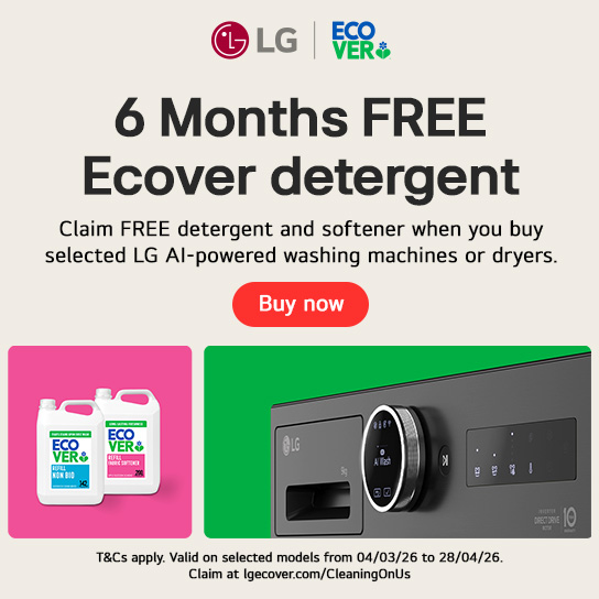Claim 6 months free ECOVER tablets