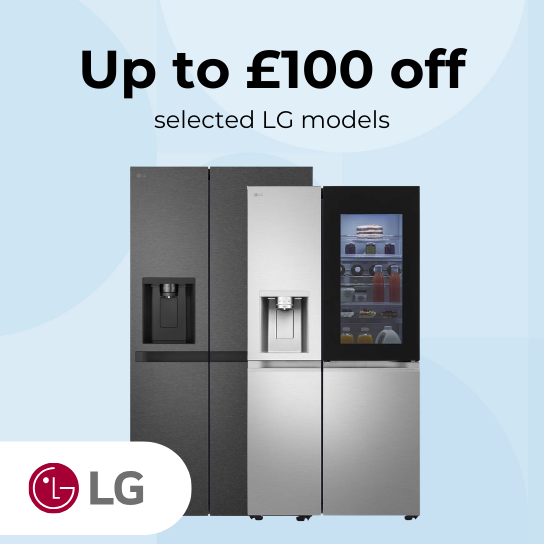 Save £100 with voucher code LG100