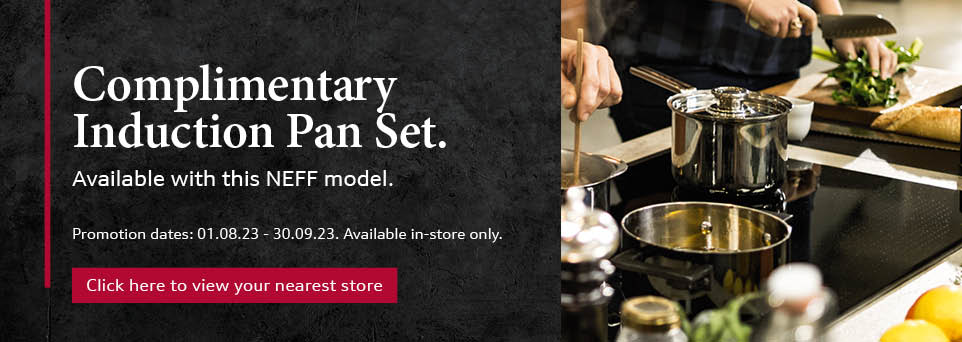 Complimentary Induction Pan Set on Domestic End User Purchases