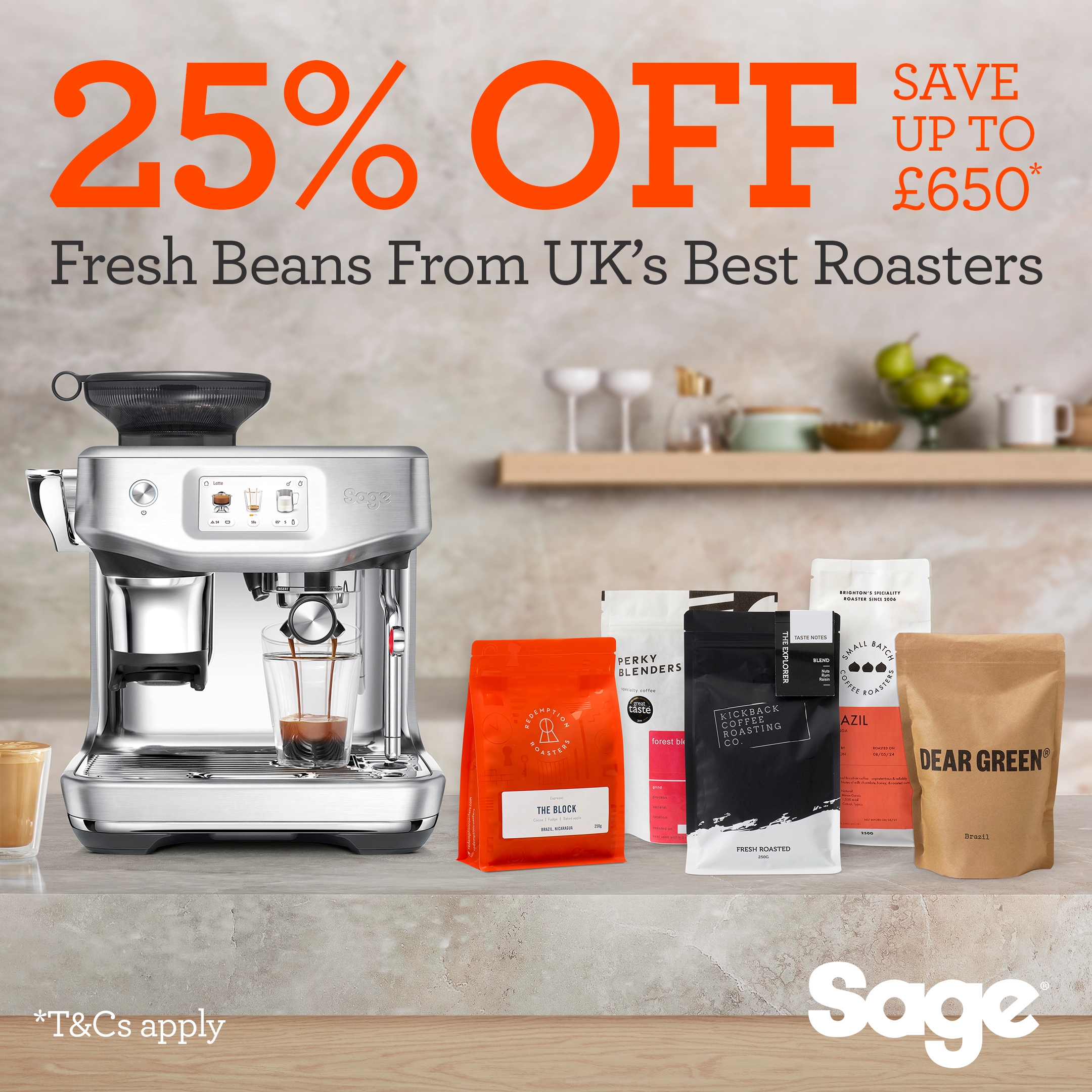 Claim 2 free bags of beans