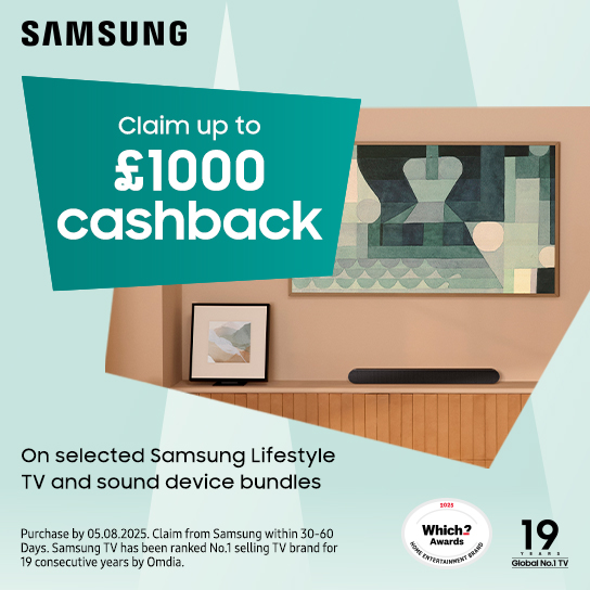 Claim up to £1000 cashback