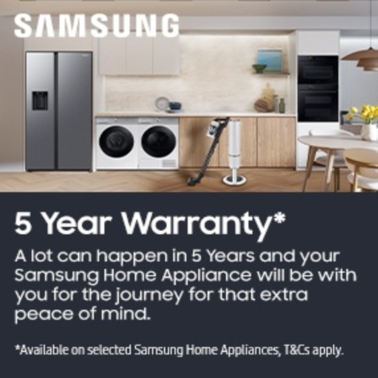 Claim a 5 year warranty