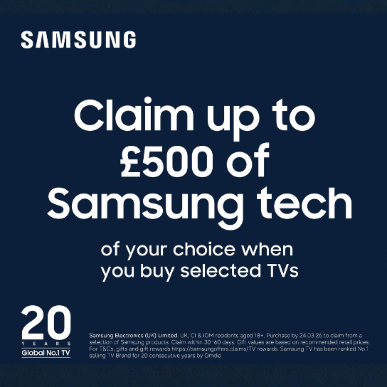Claim Samsung store credit