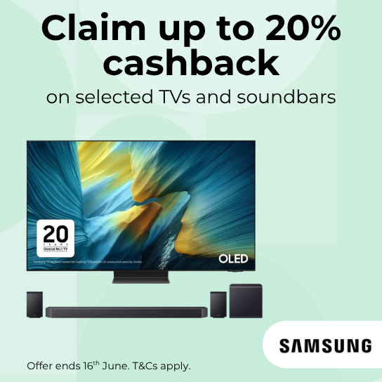 Claim up to 20% cashback