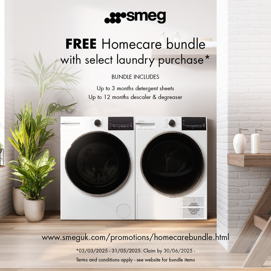 Claim a Homecare Bundle on Smeg