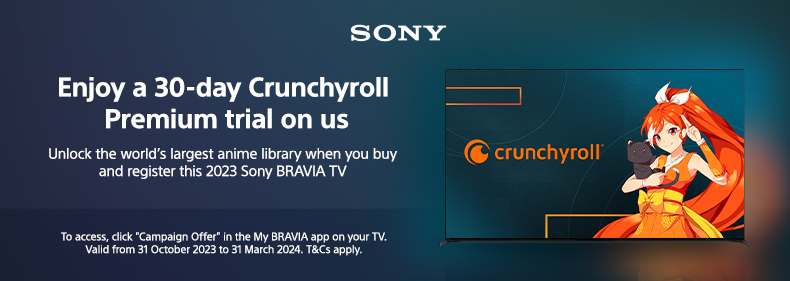 30-day Crunchyroll Premium trial