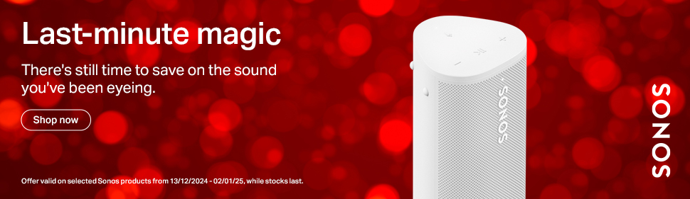 Last Minute Christmas Savings on select Sonos