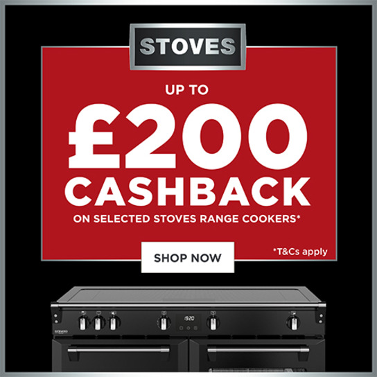 Up to £200 cashback