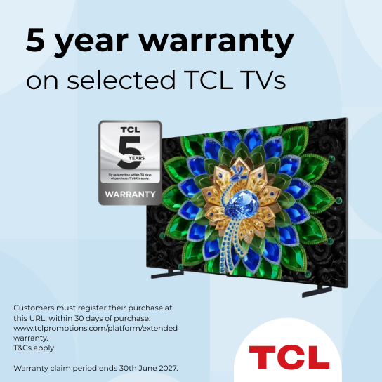 Claim 5 year warranty