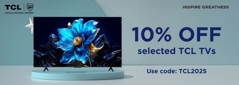 Unlock 10% saving on this TCL TV using voucher code